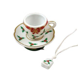 Christmas Teacup Limoges Box by Rochard™-Limoges Box-Rochard-Top Notch Gift Shop