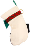 Pug Christmas Stocking-Holiday Stocking-Hearth Hounds-Top Notch Gift Shop