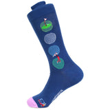 Golf Clap - Men's Mid Calf Cotton Blend Socks-Socks-Soxfords-Top Notch Gift Shop