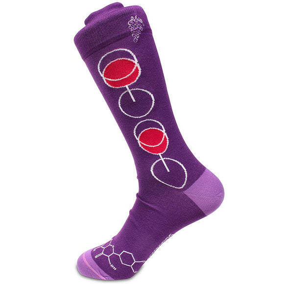 Corked - Men's Mid Calf Cotton Blend Socks-Socks-Soxfords-Top Notch Gift Shop