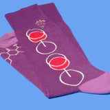 Corked - Men's Mid Calf Cotton Blend Socks-Socks-Soxfords-Top Notch Gift Shop