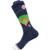 Batter's Up - Men's Cotton Blend Baseball Socks-Socks-Soxfords-Top Notch Gift Shop
