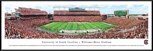 South Carolina Football - "50 Yard Line" Panorama Framed Print-Print-Blakeway Worldwide Panoramas, Inc.-Top Notch Gift Shop