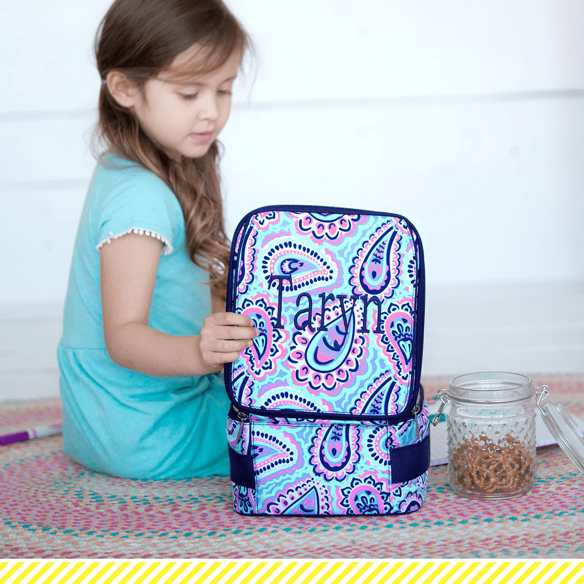 Sophie Lunch Box - Personalized-Lunch Box-Viv&Lou-Top Notch Gift Shop