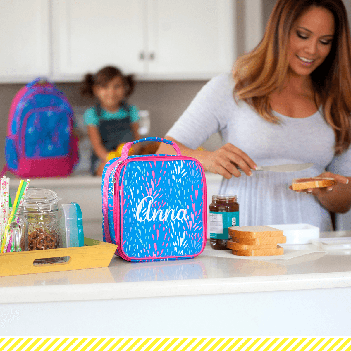 Sparktacular Lunch Box - Personalized-Lunch Box-Viv&Lou-Top Notch Gift Shop