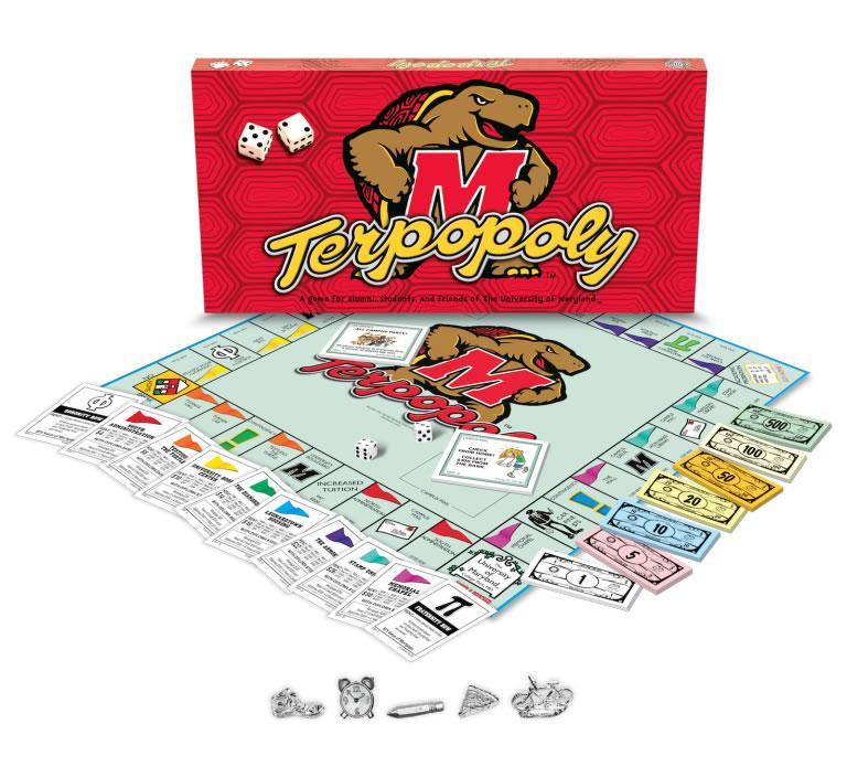 Terp-opoly University of Maryland Monopoly Game-Game-Late For The Sky-Top Notch Gift Shop