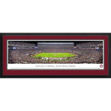 Alabama Football - 50 Yard Line Panorama Framed Print-Print-Blakeway Worldwide Panoramas, Inc.-Top Notch Gift Shop