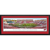 Arkansas Football - Razorbacks Stadium Panorama Framed Print-Print-Blakeway Worldwide Panoramas, Inc.-Top Notch Gift Shop