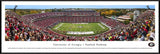 Georgia Football - 50 Yard Line Panorama Framed Print-Print-Blakeway Worldwide Panoramas, Inc.-Top Notch Gift Shop