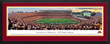 Minnesota Football - "Stadium 50 Yard Line" Panorama Framed Print-Print-Blakeway Worldwide Panoramas, Inc.-Top Notch Gift Shop