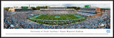 North Carolina Football - "Stadium 50 Yard Line" Panorama Framed Print-Print-Blakeway Worldwide Panoramas, Inc.-Top Notch Gift Shop