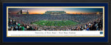 Notre Dame Football - "Stadium 50 Yard Line" Panorama Framed Print-Print-Blakeway Worldwide Panoramas, Inc.-Top Notch Gift Shop