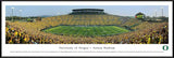 Oregon Football - "Stadium 50 Yard Line" Panorama Framed Print-Print-Blakeway Worldwide Panoramas, Inc.-Top Notch Gift Shop