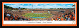 Virginia Football - "50 Yard Line" Panorama Framed Print-Print-Blakeway Worldwide Panoramas, Inc.-Top Notch Gift Shop