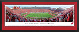 Wisconsin Football - "50 Yard Line" Panorama Framed Print-Print-Blakeway Worldwide Panoramas, Inc.-Top Notch Gift Shop