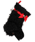 "Curly" Black Dog Christmas Stocking-Holiday Stocking-Hearth Hounds-Top Notch Gift Shop