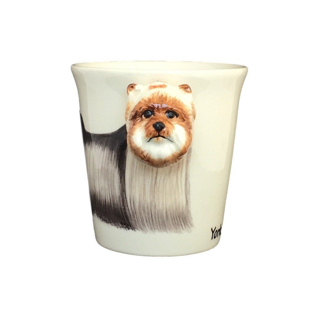 Yorkshire Terrier Hand Painted Coffee Mug-Mug-Sea Island-Top Notch Gift Shop