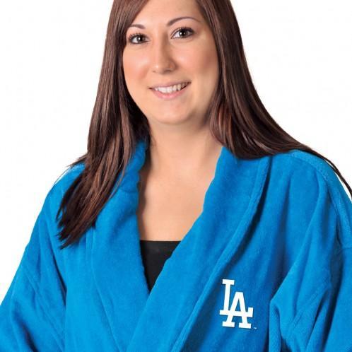 Los Angeles Dodgers Blue Terrycloth Bathrobe-Bathrobe-Wincraft-Top Notch Gift Shop