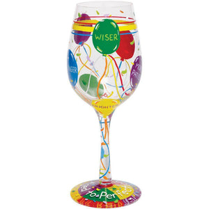 Aged to Perfection Wine Glass by Lolita®-Wine Glass-Designs by Lolita® (Enesco)-Top Notch Gift Shop