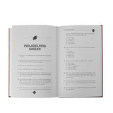 All-Time, All-Team Pro Football Quiz - Leather Bound Collector's Edition-Book-Graphic Image, Inc.-Top Notch Gift Shop