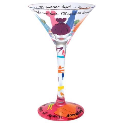 Always A Bridesmaid Martini Glass by Lolita®-Martini Glass-Designs by Lolita® (Enesco)-Top Notch Gift Shop