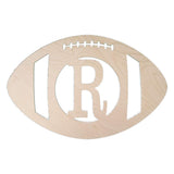 18" Football Wood Single Initial-Wood Monogram-Viv&Lou-Top Notch Gift Shop