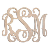 18" Three Initials Wood Monogram-Wood Monogram-Viv&Lou-Top Notch Gift Shop