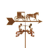 Amish Horse Buggy Weathervane-Weathervane-EZ Vane-Top Notch Gift Shop