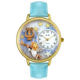 Angel with Harp Watch in Gold (Large)-Watch-Whimsical Gifts-Top Notch Gift Shop