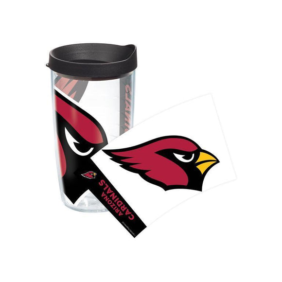 Arizona Cardinals Colossal 16 oz. Tervis Tumbler with Lid - (Set of 2)-Tumbler-Tervis-Top Notch Gift Shop