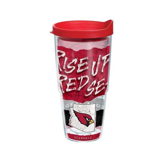 Arizona Cardinals Statement 24 oz. Tervis Tumbler with Lid - (Set of 2)-Tumbler-Tervis-Top Notch Gift Shop