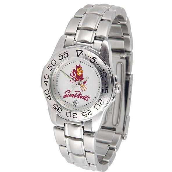 Arizona State Sun Devils Ladies Steel Band Sports Watch-Watch-Suntime-Top Notch Gift Shop