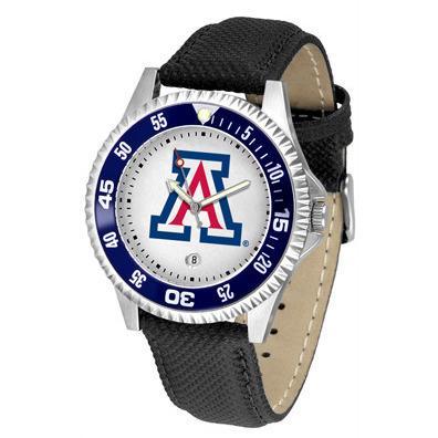 Arizona Wildcats Competitor - Poly/Leather Band Watch-Watch-Suntime-Top Notch Gift Shop
