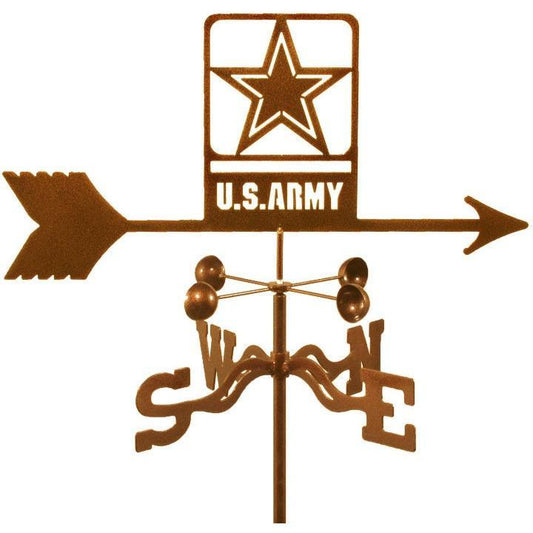 Army Weathervane - New Design-Weathervane-EZ Vane-Top Notch Gift Shop