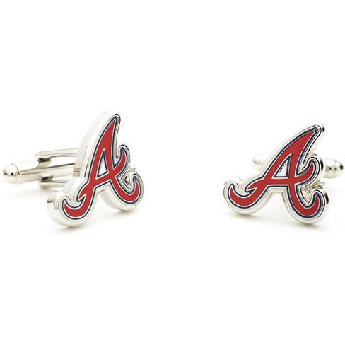 Atlanta Braves Enamel Cufflinks-Cufflinks-Cufflinks, Inc.-Top Notch Gift Shop