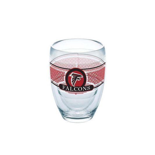 Atlanta Falcons 9 oz. Tervis Stemless Wine Glass - (Set of 2)-Stemless Wine Glass-Tervis-Top Notch Gift Shop