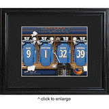 Atlanta Thrashers Personalized Locker Room Print with Matted Frame-JDS Marketing-Top Notch Gift Shop