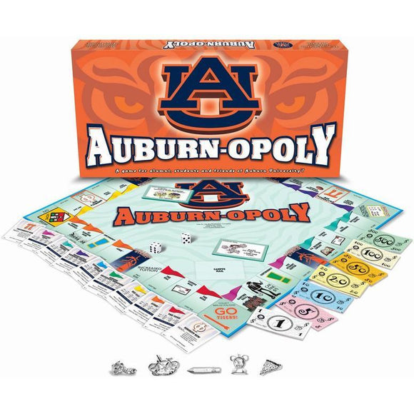 Auburn-opoly - Auburn University Monopoly Game-Game-Late For The Sky-Top Notch Gift Shop
