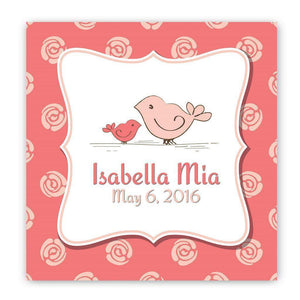Birdies Baby Nursery Personalized Canvas Sign-Canvas Signs-JDS Marketing-Top Notch Gift Shop