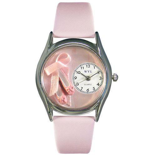 Ballet Shoes Watch Small Silver Style-Watch-Whimsical Gifts-Top Notch Gift Shop