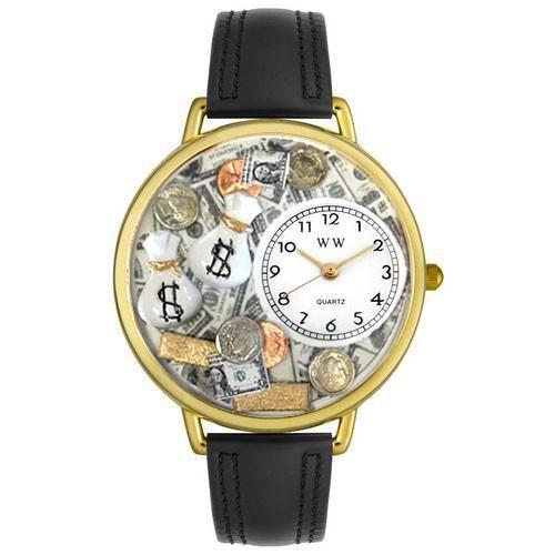 Banker Watch in Gold (Large)-Watch-Whimsical Gifts-Top Notch Gift Shop