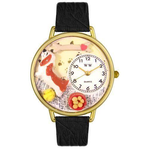 Basset Hound Watch in Gold (Large)-Watch-Whimsical Gifts-Top Notch Gift Shop