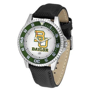Baylor Bears Competitor - Poly/Leather Band Watch-Watch-Suntime-Top Notch Gift Shop