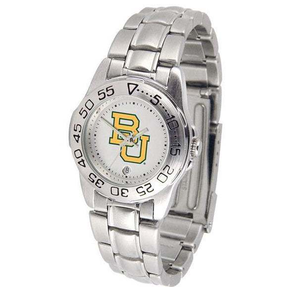 Baylor Bears Ladies Steel Band Sports Watch-Watch-Suntime-Top Notch Gift Shop