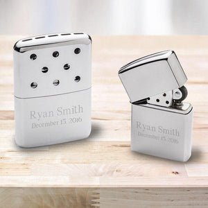 Zippo Hand Warmer and Lighter Personalized Gift Set-Lighter-JDS Marketing-Top Notch Gift Shop