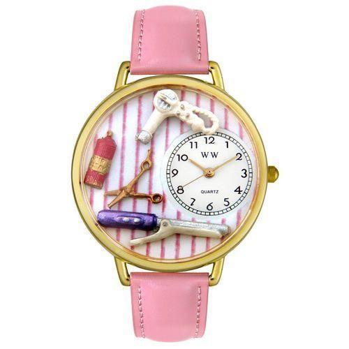 Beautician Female Watch in Gold (Large)-Watch-Whimsical Gifts-Top Notch Gift Shop