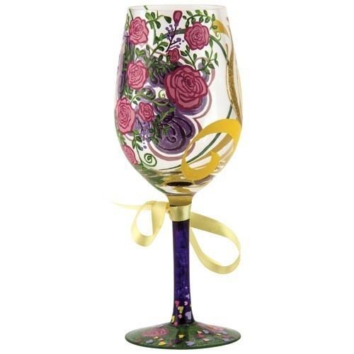 Best Mom Ever Wine Glass by Lolita®-Wine Glass-Designs by Lolita® (Enesco)-Top Notch Gift Shop