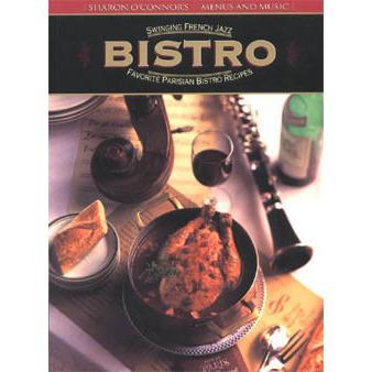 Bistro - Romantic Cookbook with French Music-Book-Menus and Music-Top Notch Gift Shop