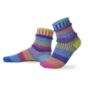 Bluebell Mismatched Crew Socks-Socks-Solmate Socks-Top Notch Gift Shop