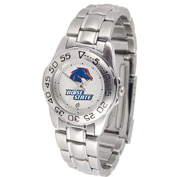 Boise State Broncos Ladies Steel Band Sports Watch-Watch-Suntime-Top Notch Gift Shop